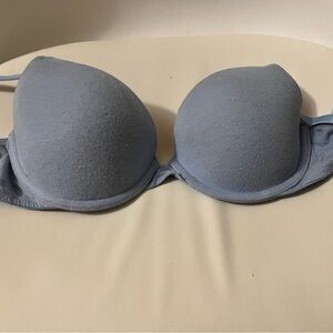 PINK Victoria's Secret Blue T-Shirt Bra with Molded Cups